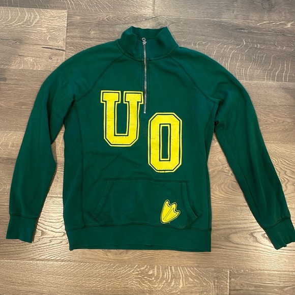 PINK Oregon Duck Sweatshirt - Picture 1 of 4